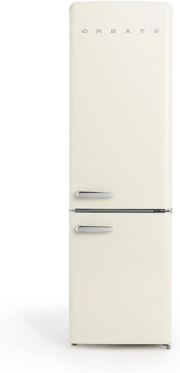 CREATE, Réfrigérateur combiné, 244L, 90W, Blanc