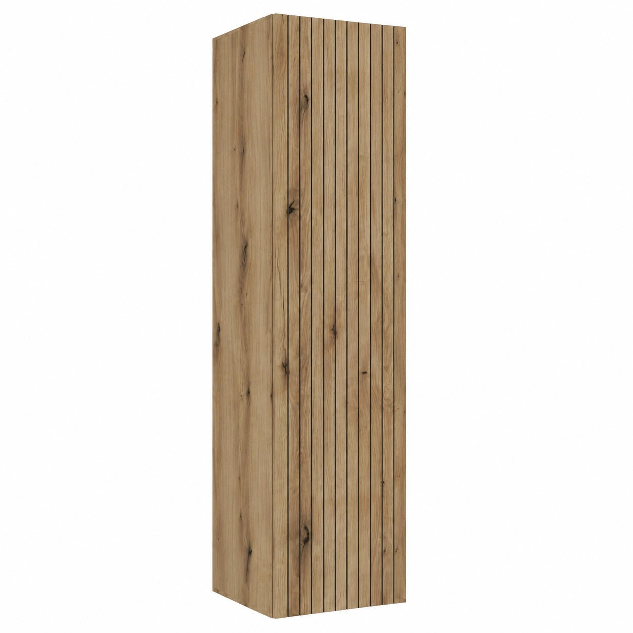 Armoire murale de salle de bain verticale avec ¨¦tag¨¨res - Meuble de rangement moderne