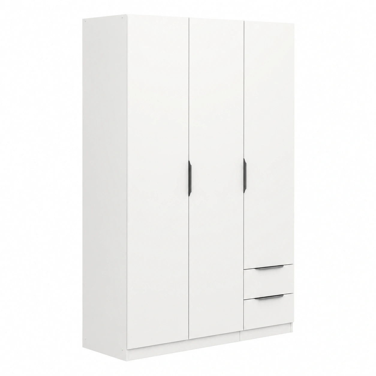 Grande armoire moderne avec penderie et tiroirs