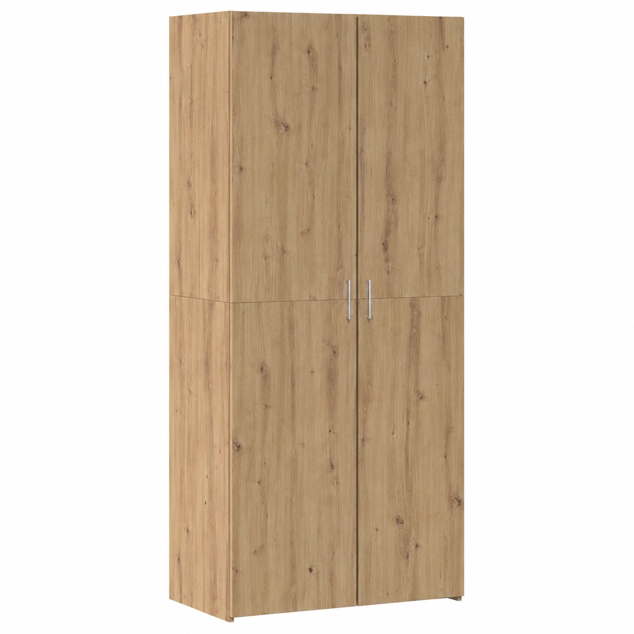 Armoire de Rangement Moderne en Ch¨ºne, Grande Capacit¨¦