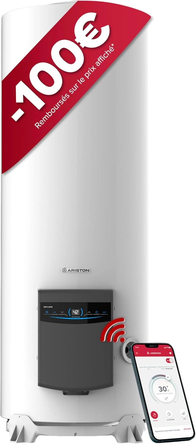 Ariston, Appareil électrique, 300L, Wi-Fi, connecté