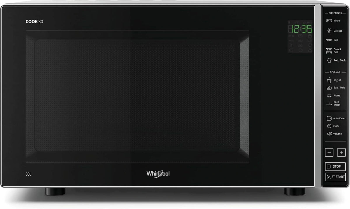 Whirlpool, Four à micro-ondes, 30 litres, Noir/Argenté