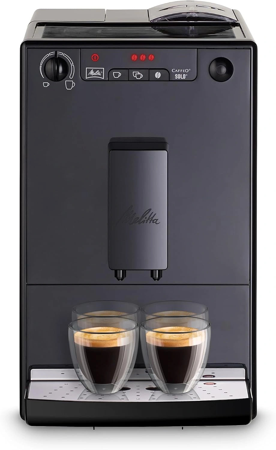 Melitta, Machine à café, E950-222, 1.2L, fonctionnement automatique, Noir