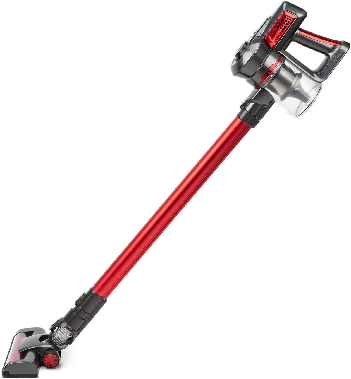 H.Koenig, Aspirateur, UP810, 120W, sans fil, fonctionnement silencieux, format compact, Rouge