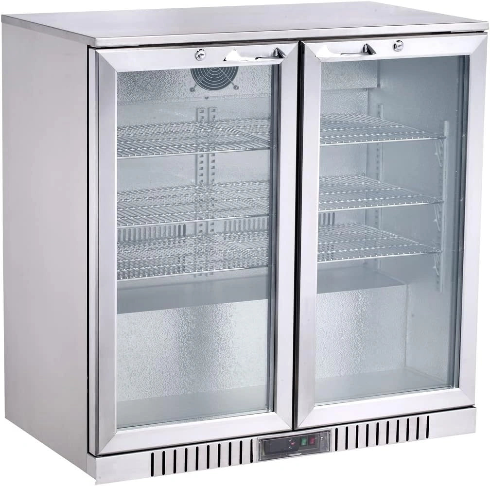 METRO Professional, Appareil électrique, GBC3002S, 198 L, 160 W, froid ventilé, Argenté