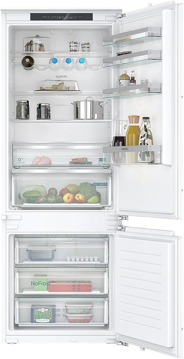 Siemens, Réfrigérateur, KB96NVFE0, 285 l, 98 l, 194 × 71 cm, connecté