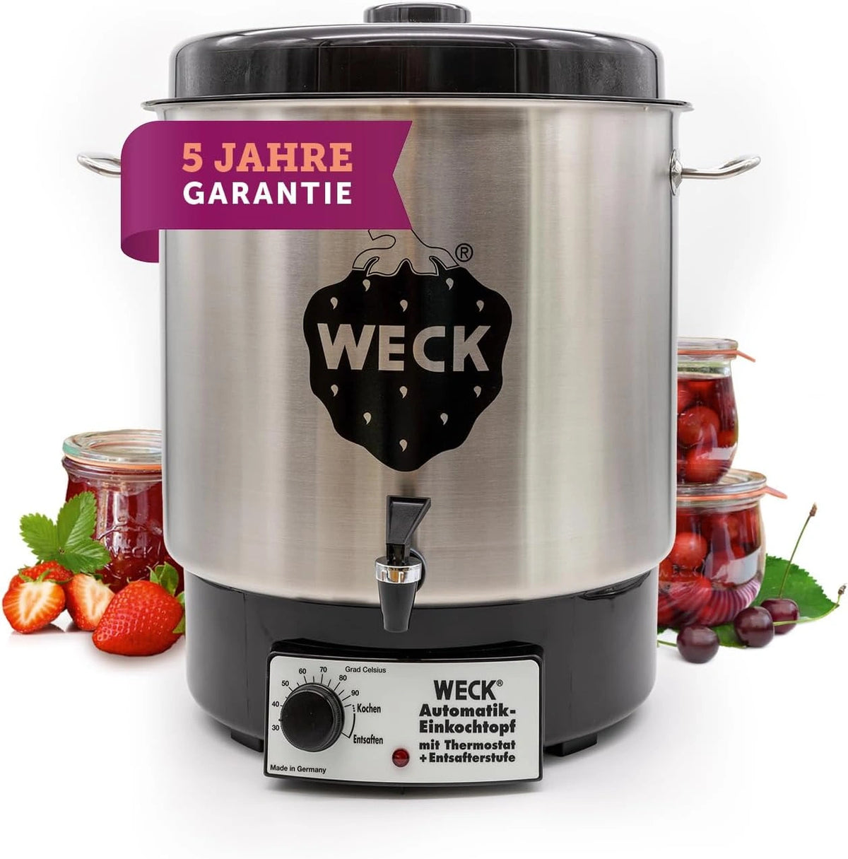 WECK, Appareil électrique, 30 L, Argenté