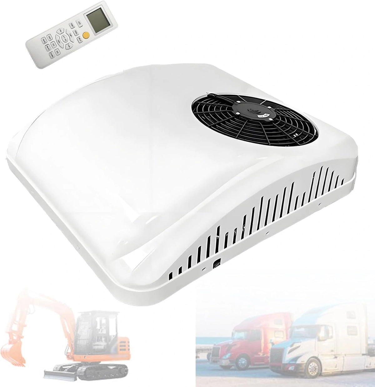 Camping-Car, Climatiseur, 12v, 24v, 12V, refroidissement, fonctionnement silencieux