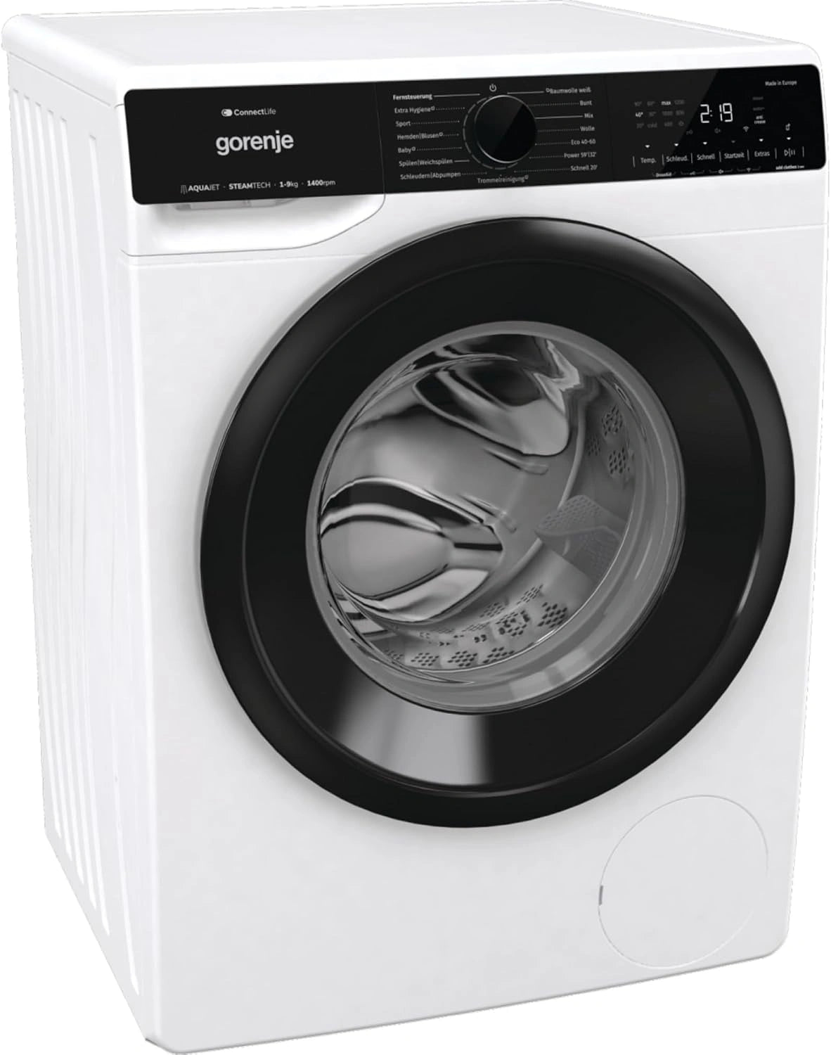 Gorenje, Lave-linge, WPNA94A1TS, fonction vapeur