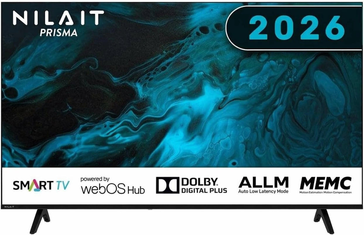 Nilait, Téléviseur, 50 Pouces, Wi-Fi, connecté