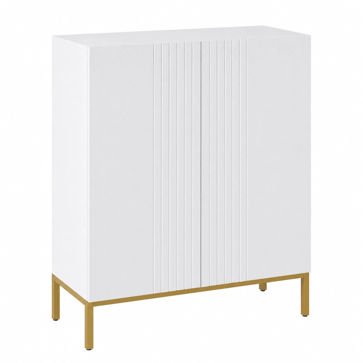 Armoire ¨¤ Chaussures Moderne avec ¨¦tag¨¨res R¨¦glables et Portes Douces