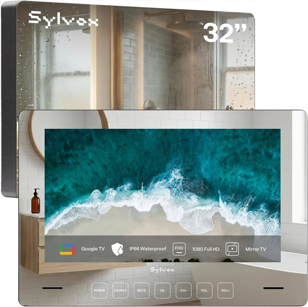 SYLVOX, Téléviseur, 1080P
