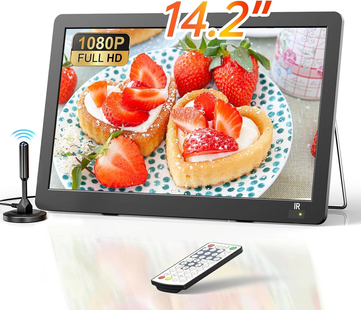 Desobry, Téléviseur, DVB-T2, 14,2 Pouces, format mobile