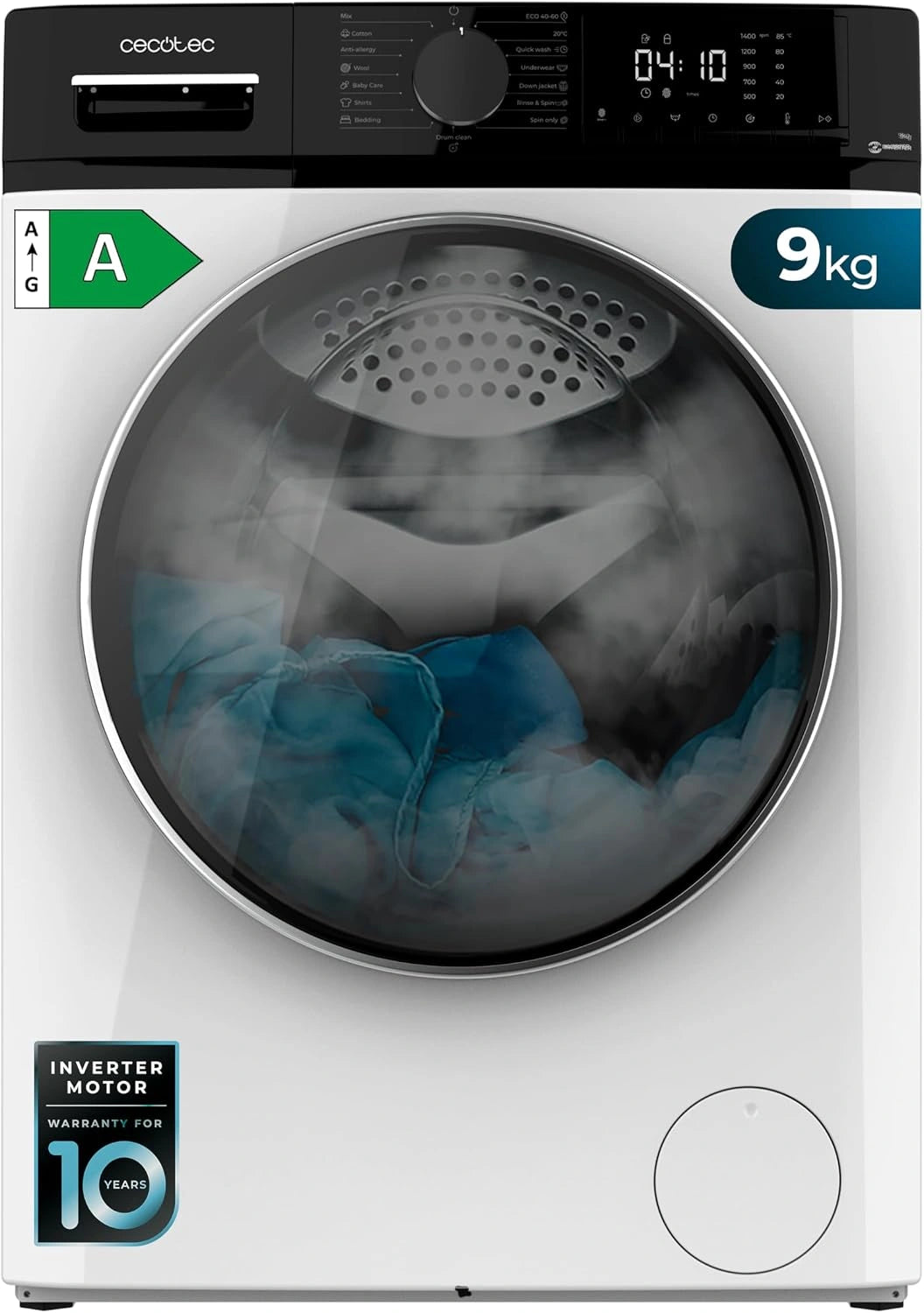 Cecotec, Appareil électrique, 2000W, technologie Inverter, fonction vapeur