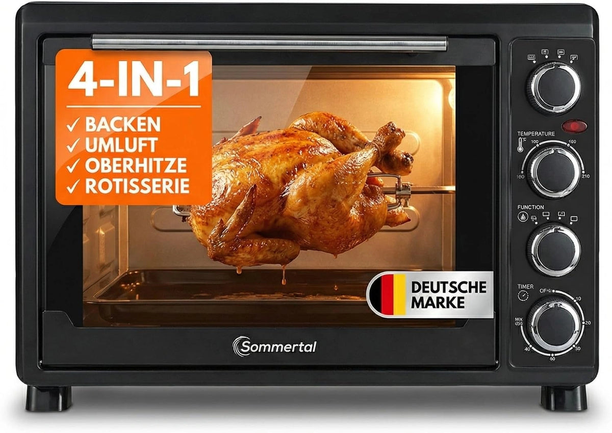 Sommertal, Four électrique, 30 l, 1500 W