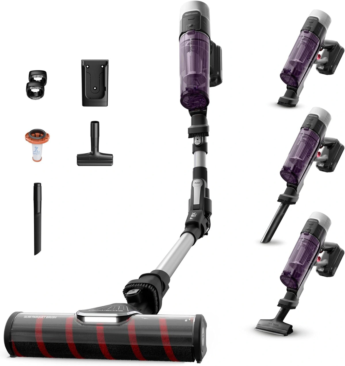 Rowenta, Aspirateur, sans fil, Violet