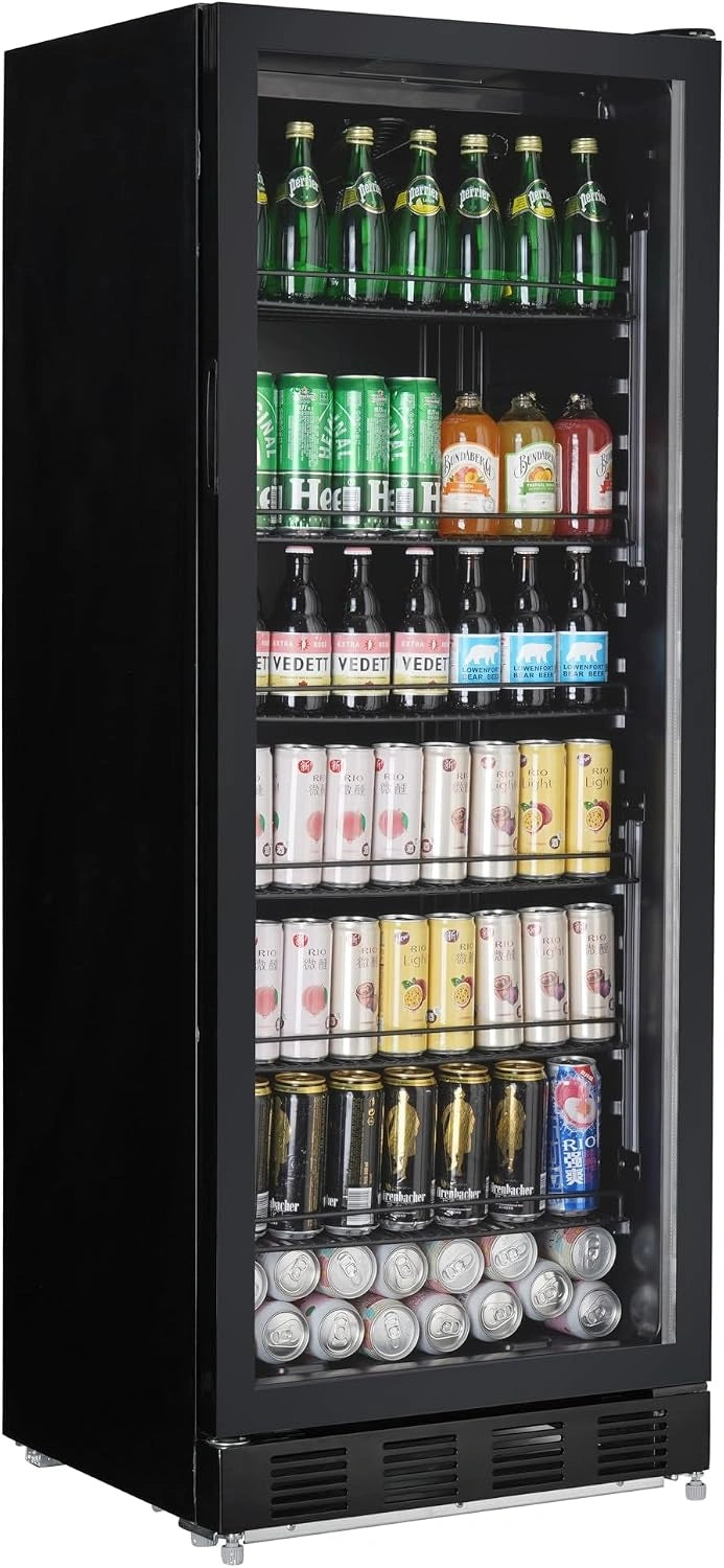 METRO Professional, Réfrigérateur à boissons, GSC4280B, 280 L, 210 W, froid ventilé, Noir