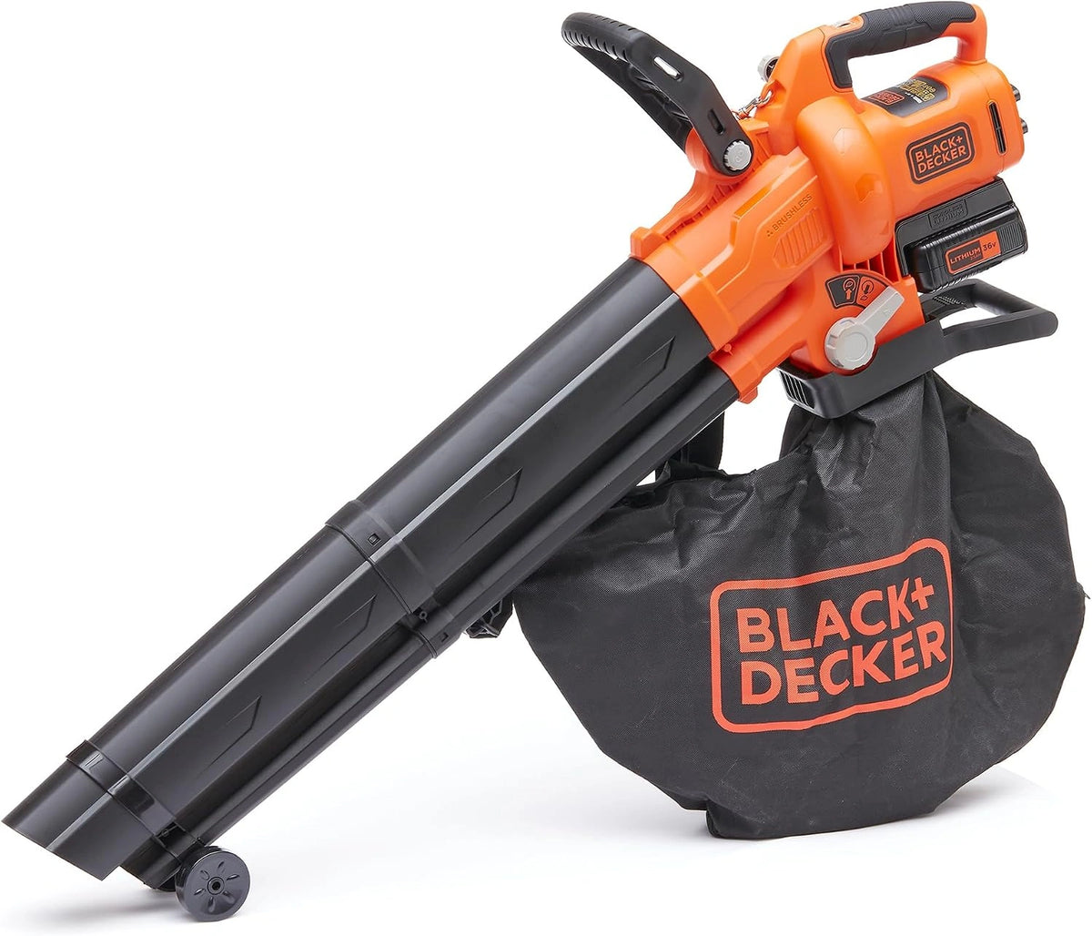 BLACK+DECKER, Souffleur de feuilles, BCBLV3625L1-QW, 45L, 36V, sans fil
