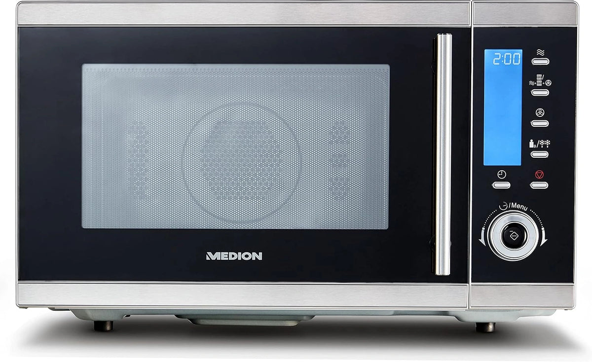 MEDION, Four électrique, 25 L, 900 W, 1100 W, fonctionnement automatique, Argenté