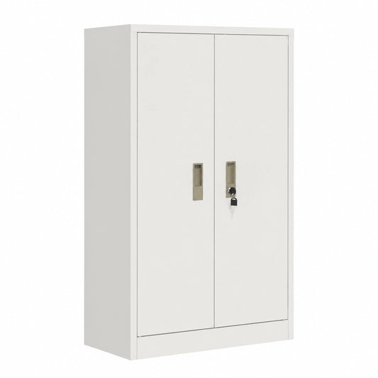 Armoire de Rangement Moderne en Acier avec Serrure