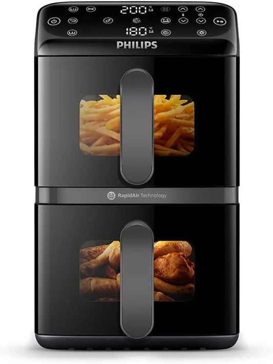 Philips, Friteuse sans huile, 10L, Noir