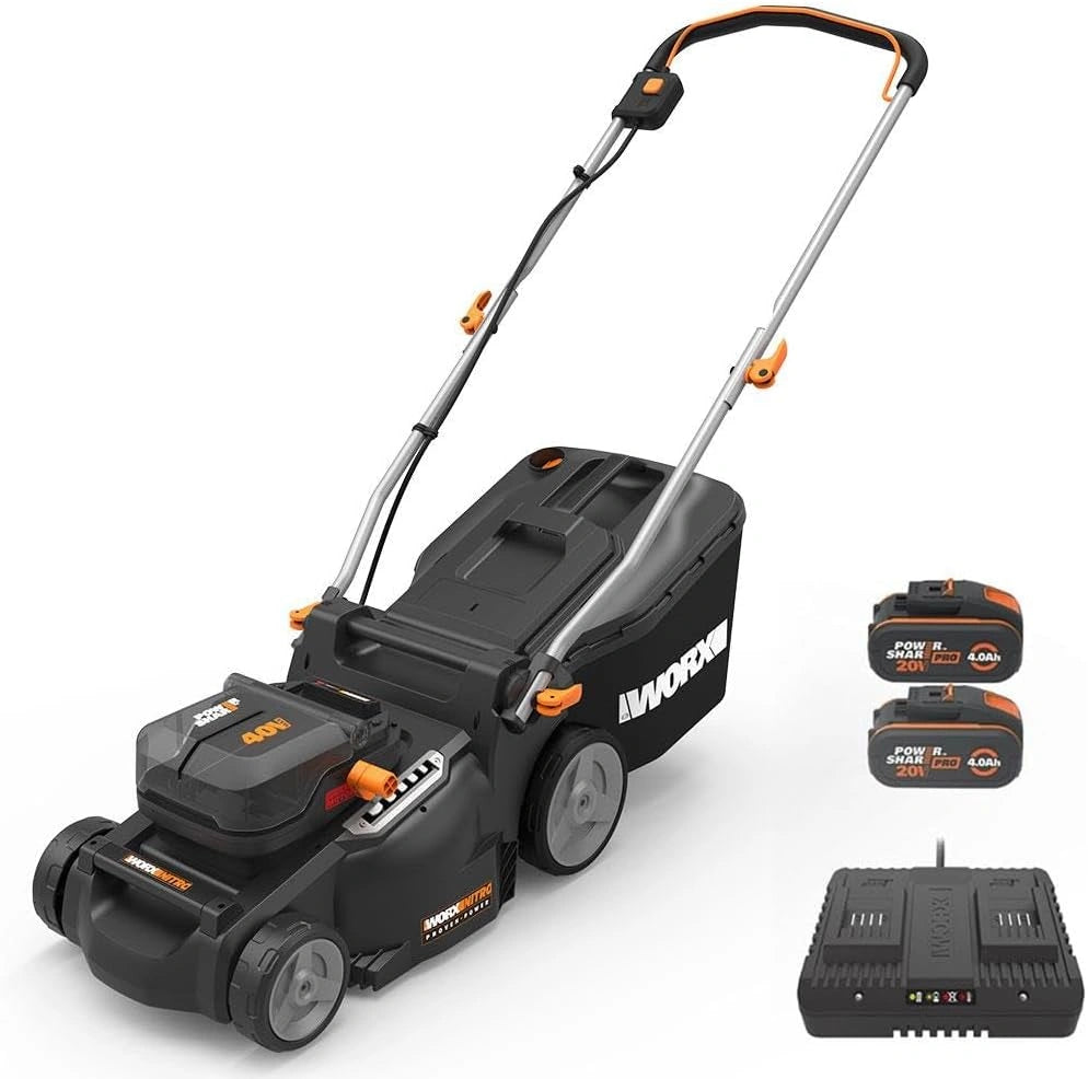 WORX, Tondeuse électrique, WG737E, 40V, sans fil