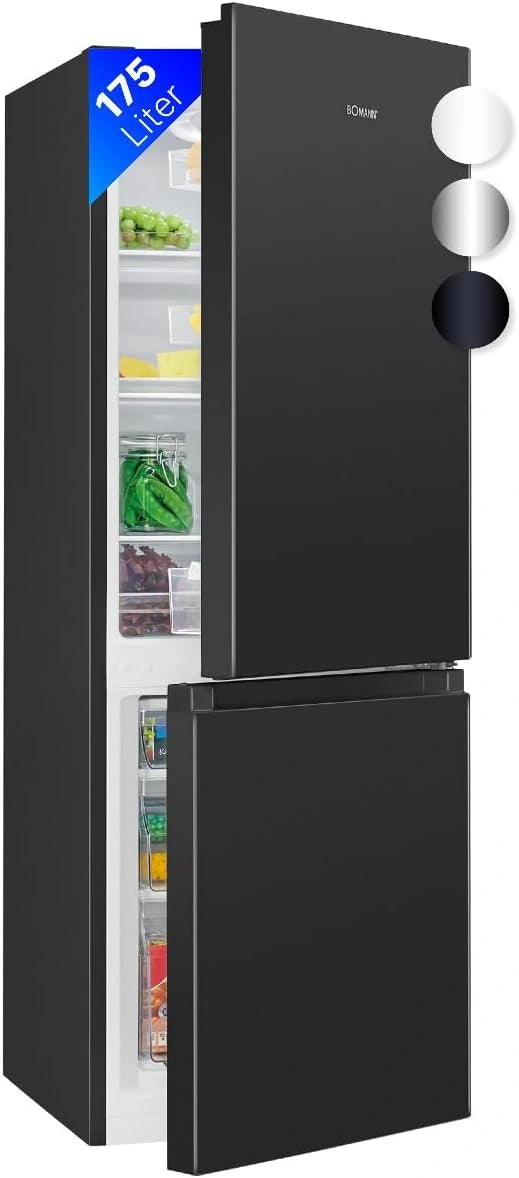 Bomann, Réfrigérateur, KG322-1, 175L, 175 litres, Noir