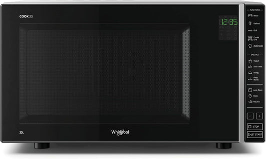 Whirlpool, Four à micro-ondes, 30 litres, Noir/Argenté