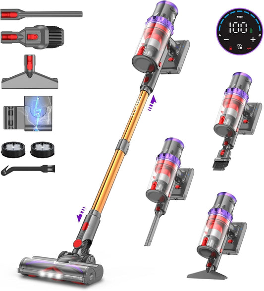 coovy, Aspirateur, SU7, 580W, sans fil, commande tactile