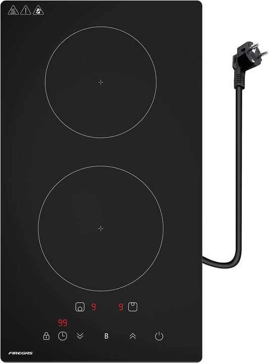 FIREGAS, Plaque de cuisson, 3700W, commande tactile