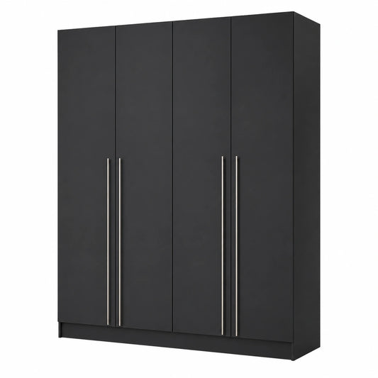 Armoire Moderne avec Tringle et ¨¦tag¨¨res pour Grand Rangement