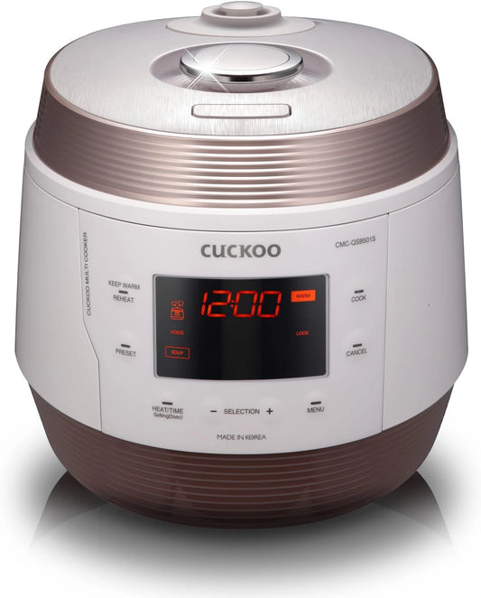 CUCKOO, Appareil électrique, CMC-QSB501S, fonction vapeur, Argenté