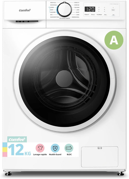 COMFEE', Lave-linge, 12KG, Blanc