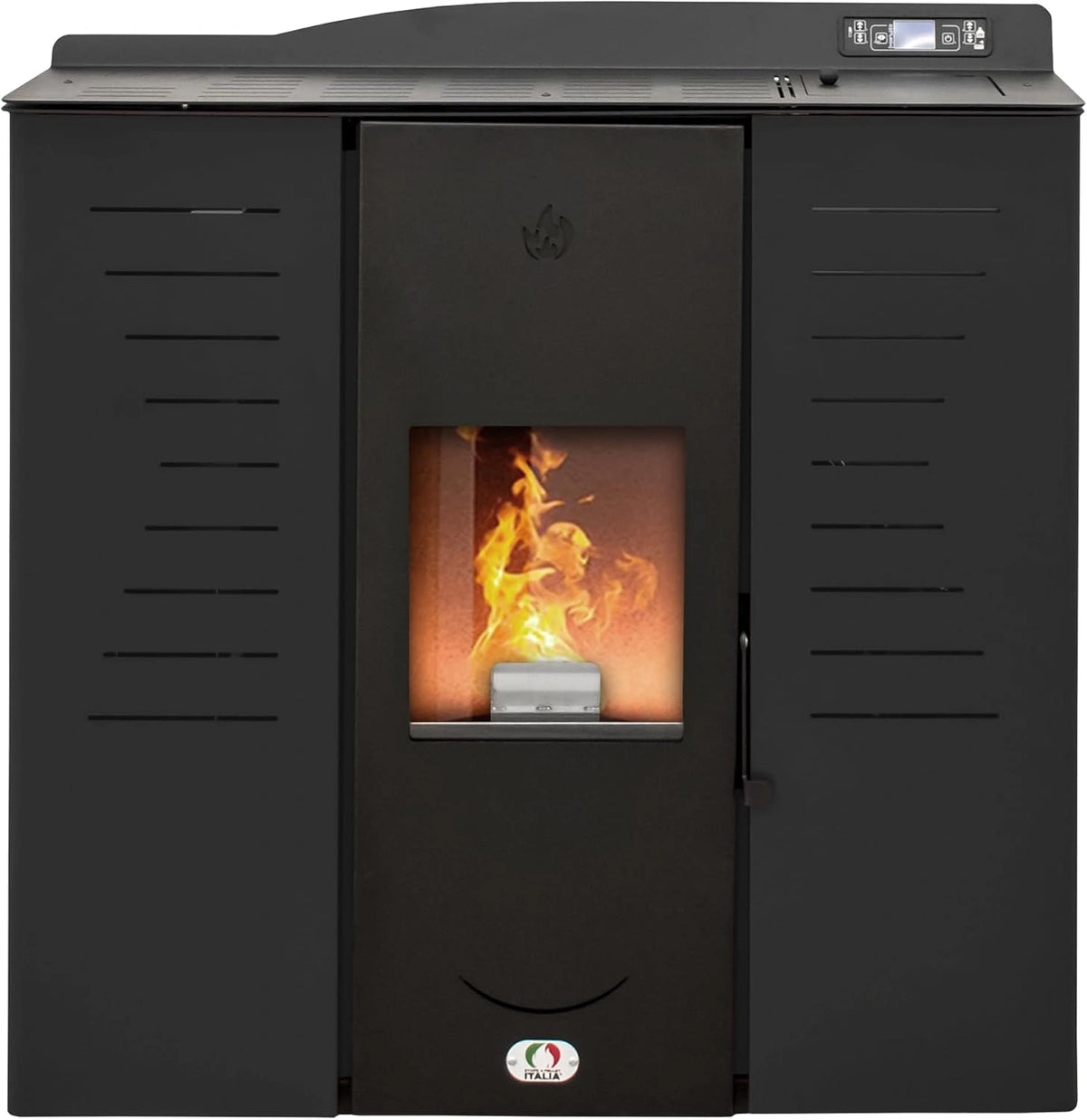 STUFE, Chauffage électrique, 16H, programmable, fonction chauffage, Noir