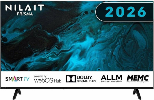 Nilait, Téléviseur, 50 Pouces, Wi-Fi, connecté