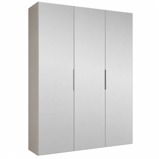 Armoire moderne avec miroir pour salon, 202x150x52 cm