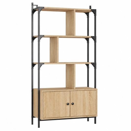 ¨¦tag¨¨re de rangement avec portes, ch¨ºne Sonoma, 154,5 cm