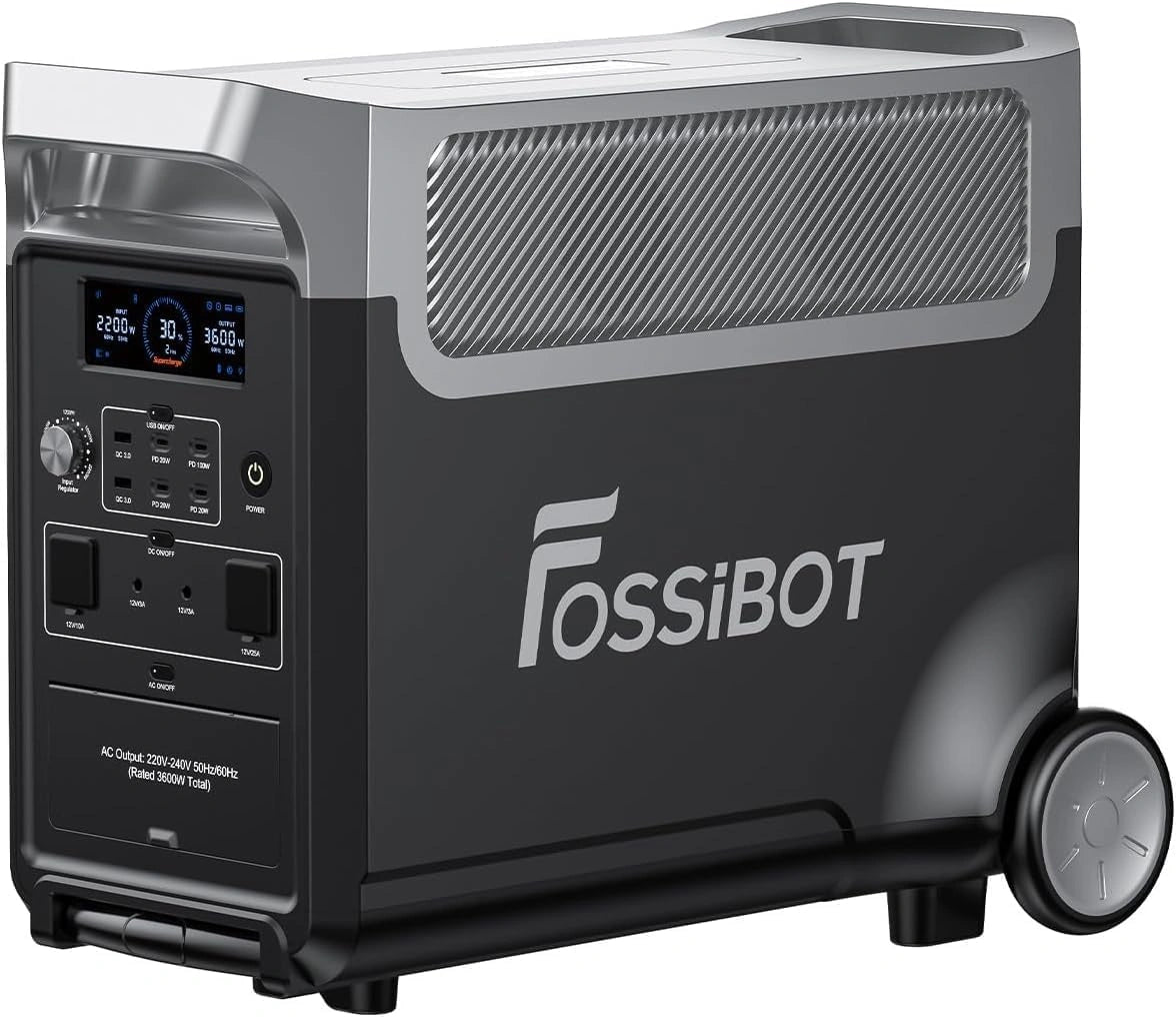 FOSSiBOT, Groupe électrogène, F3600, 3600 W, 7200 W, 230 V, format mobile