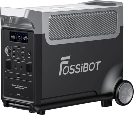 FOSSiBOT, Groupe électrogène, F3600, 3600 W, 7200 W, 230 V, format mobile