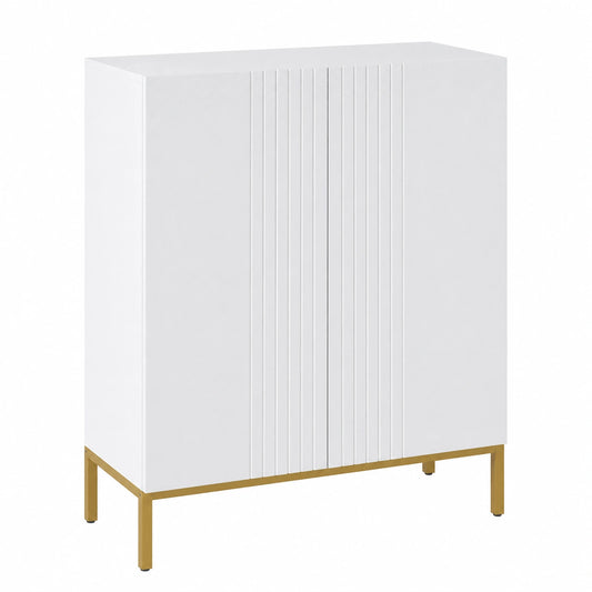 Armoire ¨¤ Chaussures Moderne avec ¨¦tag¨¨res R¨¦glables et Portes Douces