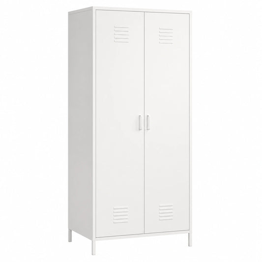Armoire m¨¦tallique industrielle avec a¨¦ration et penderie pour rangement