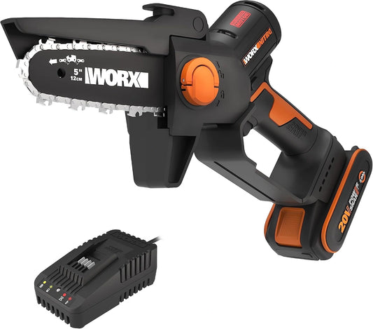 WORX, Tronçonneuse électrique, WG325E, 20V, sans fil