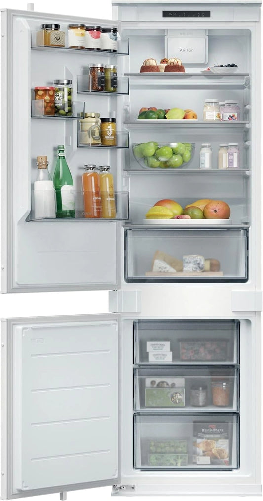 CANDY, Réfrigérateur combiné, CNBQL3518EV, 268 L, 177 × 54 × 55 cm, refroidissement