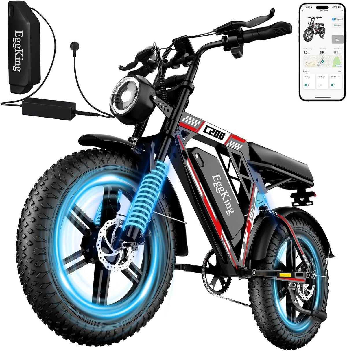 EGGKING, Batterie, 48 V