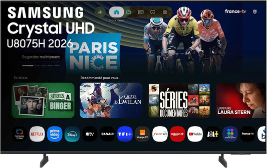 Samsung, Téléviseur, 50U8075H, 50 pouces, connecté